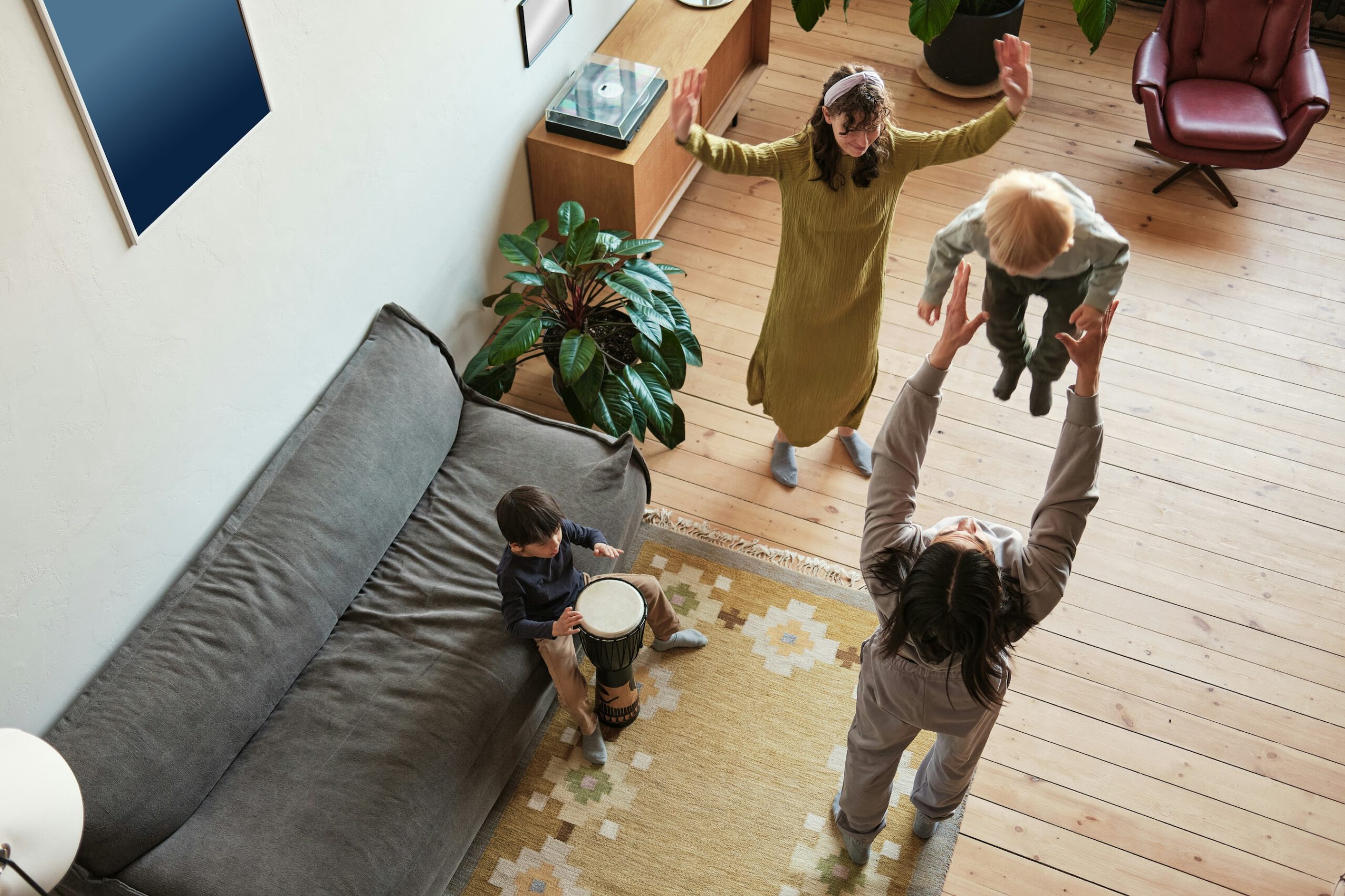 Bright Orlando home interior